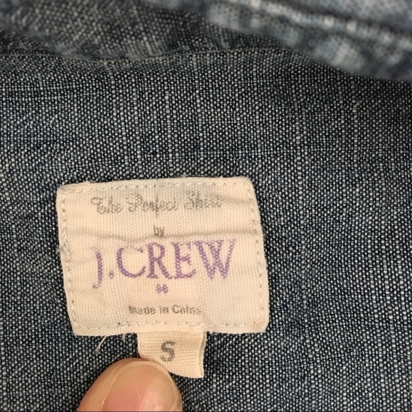 J. Crew factory store chambray shirt - Picture 2 of 2